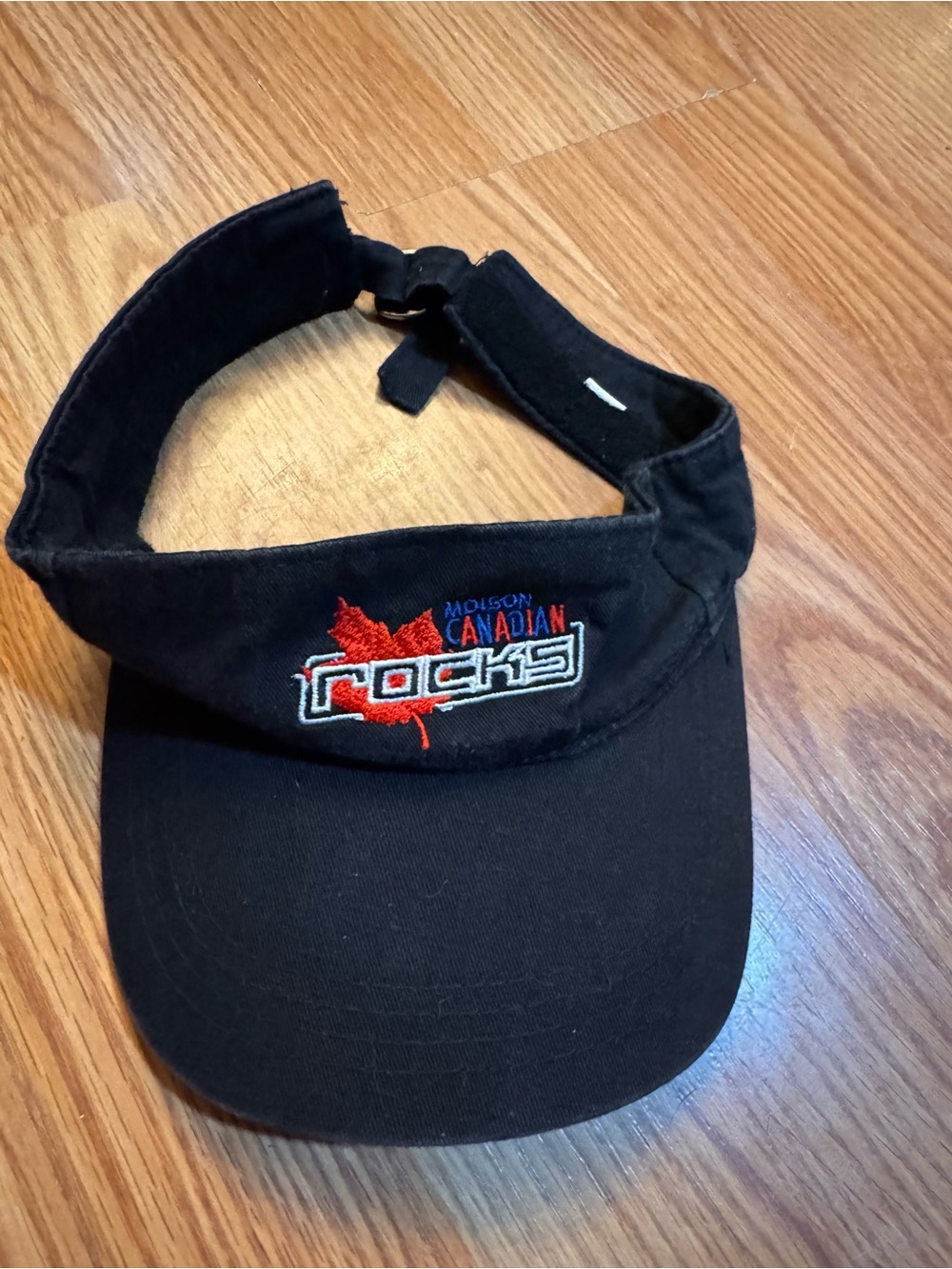 Molson Canadian Rocks Black Visor